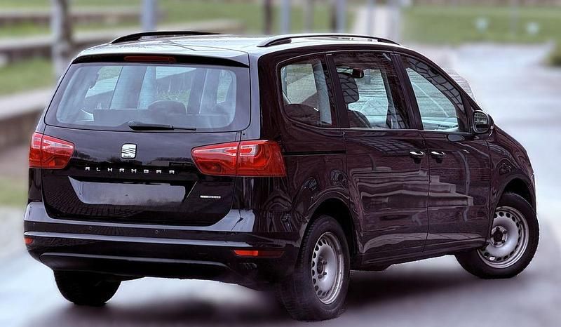 Gebraucht Seat Alhambra Style 140 PS (102 kW) 2012 Schwarz Van / Kleinbus