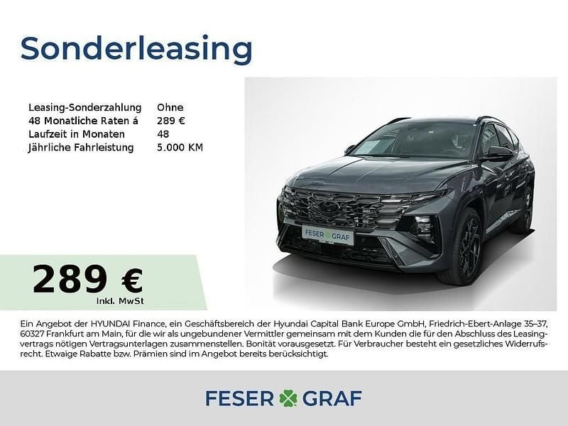Ecotronic grey Neu 2025 Hyundai Tucson N Line SUV | 37.280 € (Fairer Preis) - Bild 1/4