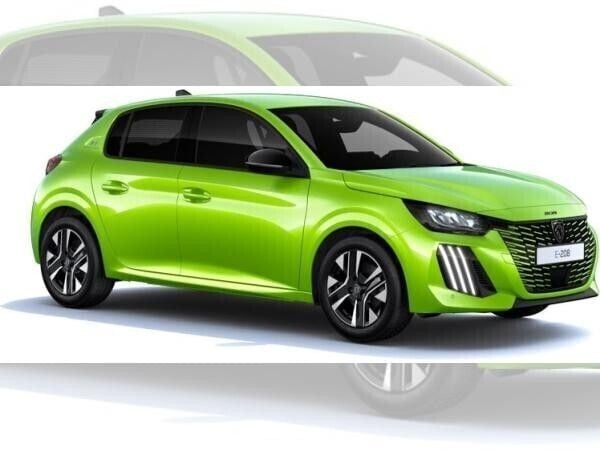 Gelb (agueda gelb metallic) Neu 2025 Peugeot e-208 Style Kleinwagen | 27.300 € (Guter Preis) - Bild 1/4