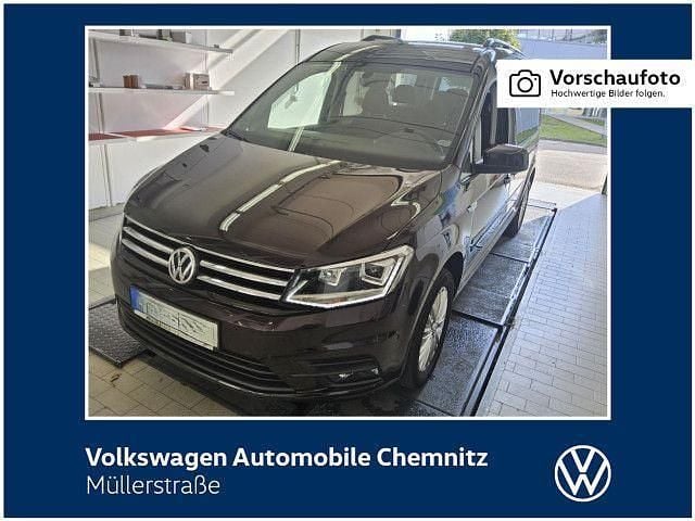 Schwarz Gebraucht 2020 VW Caddy Maxi Comfortline Van / Kleinbus | 22.950 € (Fairer Preis) - Bild 1/3