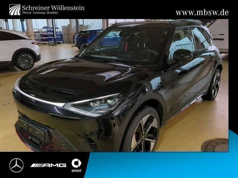 Schwarz Gebraucht 2023 Smart #1 Brabus SUV | 32.580 € (Guter Preis) - Bild 1/4