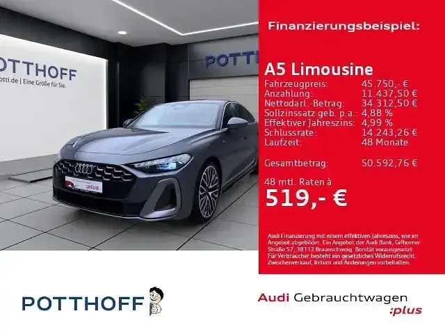 Gebraucht Audi A5 S-Line 204 PS (150 kW) 2025 Limousine
