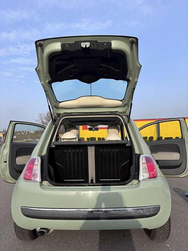 Gebraucht Fiat 500 Lounge 69 PS (50 kW) 2009 Grün Cabrio