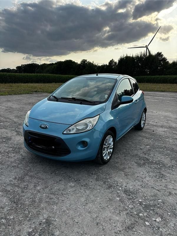 Blau Gebraucht 2008 Ford Ka Kleinwagen | 2.900 € - Bild 1/4