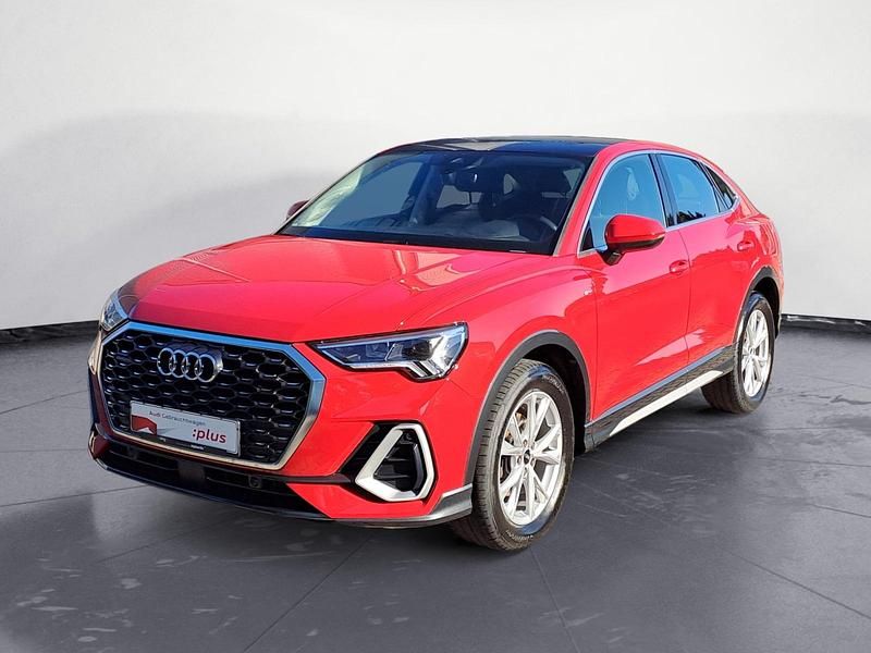 Rot Gebraucht 2021 Audi Q3 Sportback S-Line SUV | 32.590 € (Fairer Preis) - Bild 1/4