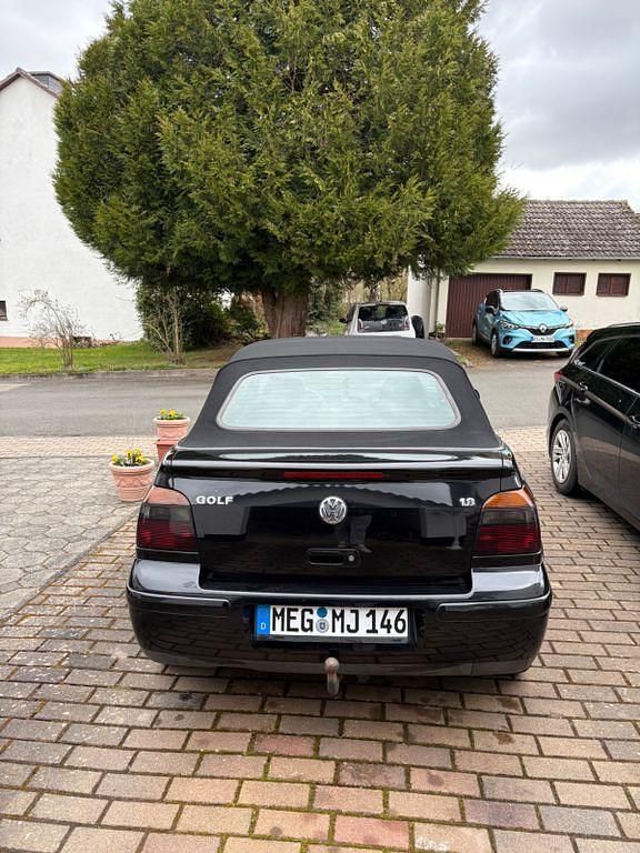 Gebraucht VW Golf Cabriolet 75 PS (55 kW) 1998 Schwarz Cabrio