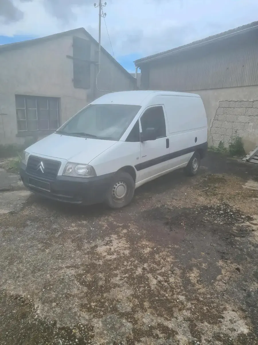 Gebraucht Citroën Jumpy 90 PS (66 kW) 2006 Weiß Van / Kleinbus