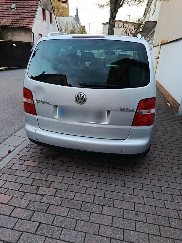 Gebraucht VW Touran 116 PS (85 kW) 2003 Silber Van / Kleinbus
