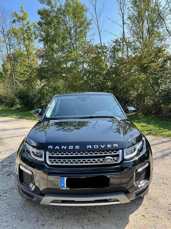 Schwarz Gebraucht 2018 Land Rover Range Rover evoque SE SUV | 28.500 € (Fairer Preis) - Bild 1/4