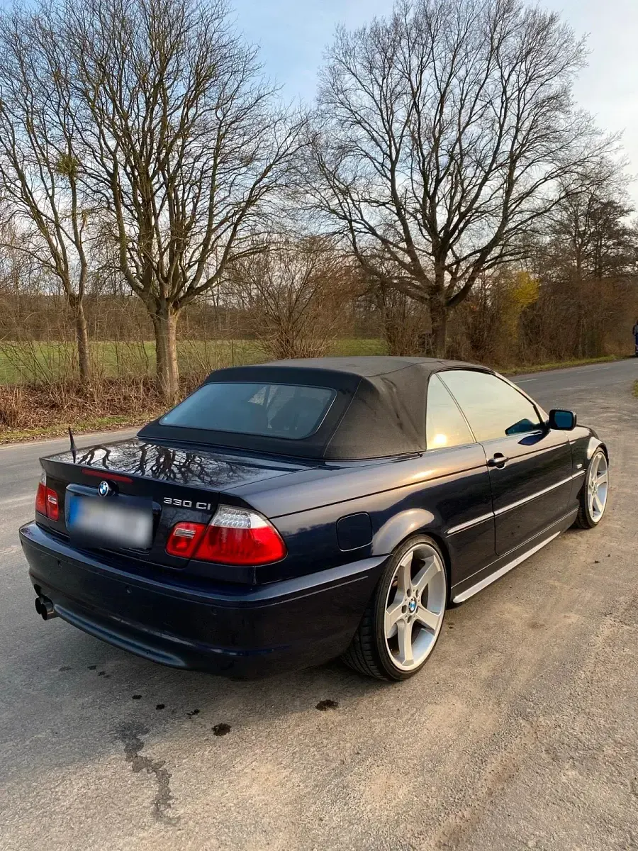 Occasion BMW 330 Cabriolet Performance 231 ch (169 kW) 2001 Bleue Cabriolet