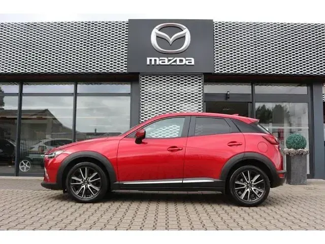 Gebraucht Mazda CX-3 Sports-Line 150 PS (110 kW) 2017 Rot SUV