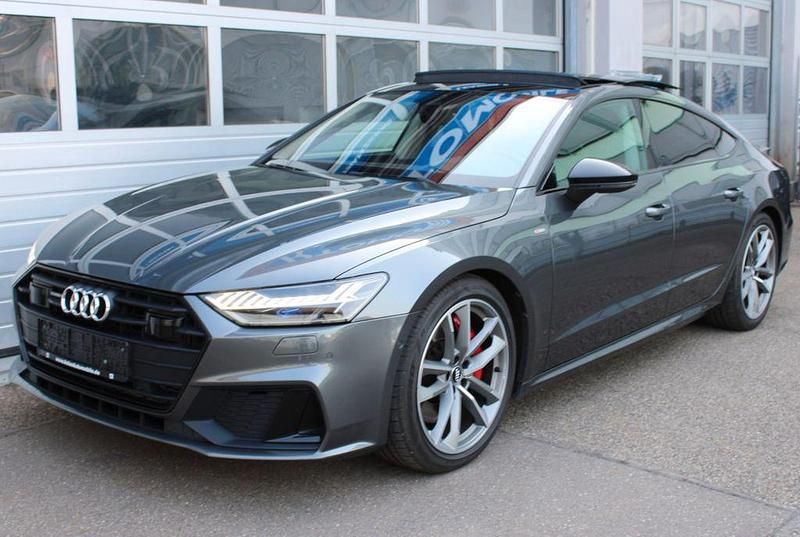 Grau Gebraucht 2020 Audi A7 S-Line Kleinwagen | 42.890 € (Etwas zu teuer) - Bild 1/4