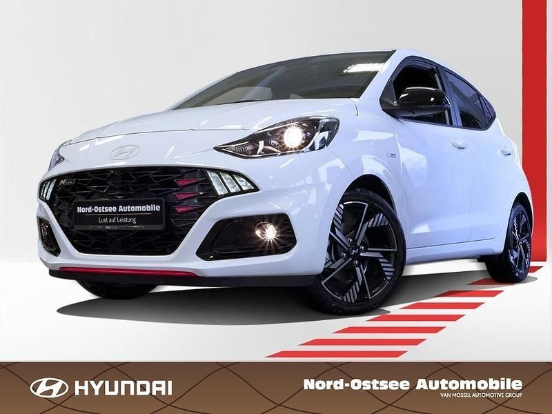 Weiß Gebraucht 2025 Hyundai i10 N Line Kleinwagen | 19.990 € (Guter Preis) - Bild 1/4
