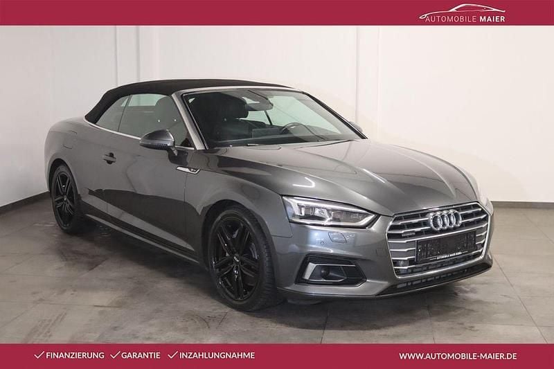 Gebraucht Audi A5 Cabriolet S-line plus 286 PS (210 kW) 2018 Daytonagrau perleffekt Cabrio