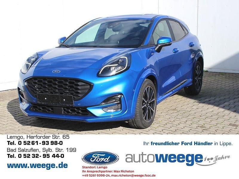 Blau Gebraucht 2020 Ford Puma Gen-E ST-Line X SUV | 16.990 € (Fairer Preis) - Bild 1/4