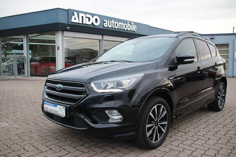Schwarz Gebraucht 2018 Ford Kuga ST-Line SUV | 12.900 € (Guter Preis) - Bild 1/4