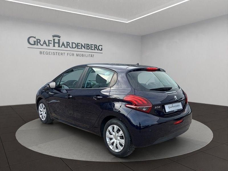 Gebraucht Peugeot 208 Active 82 PS (60 kW) 2018 Farbe encreblau oder dark ... Kleinwagen