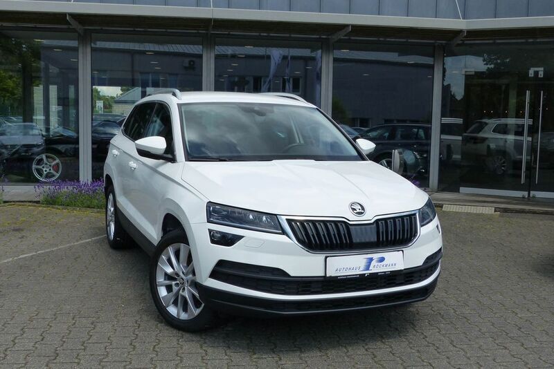 Candyweiss Gebraucht 2021 Skoda Karoq Style SUV | 20.440 € (Fairer Preis) - Bild 1/4