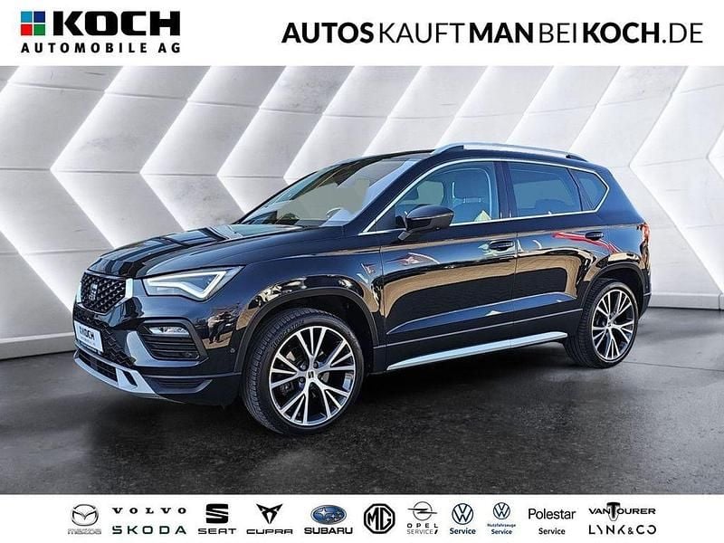Crystal schwarz Gebraucht 2021 Seat Ateca 4Drive SUV | 29.990 € (Fairer Preis) - Bild 1/4