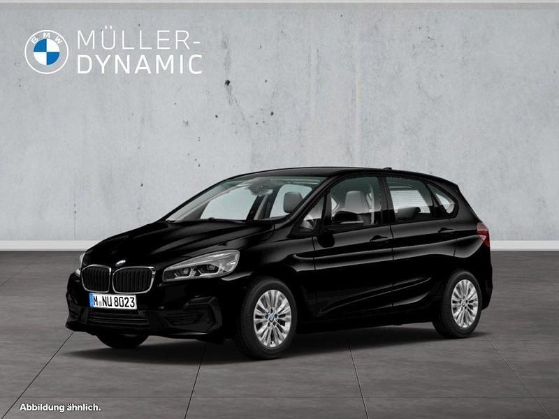 Schwarz Gebraucht 2021 BMW 218 Active Tourer Advantage Van / Kleinbus | 19.811 € (Fairer Preis) - Bild 1/4