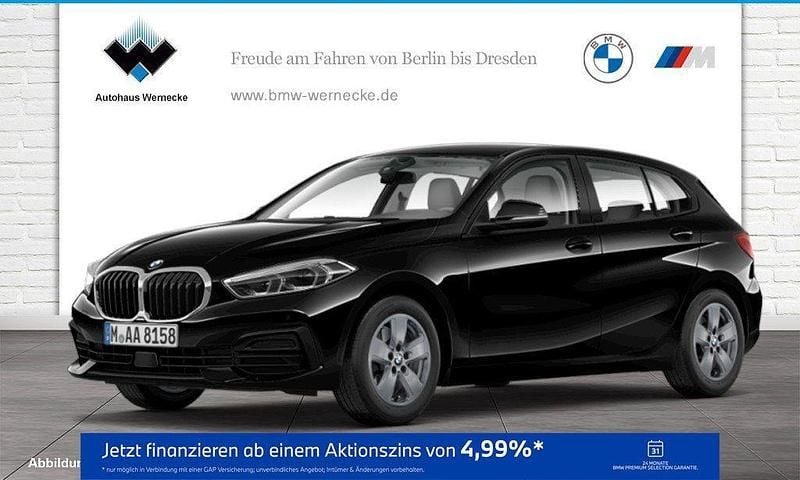 Schwarz ii Gebraucht 2022 BMW 118 Advantage Kleinwagen | 19.990 € (Guter Preis) - Bild 1/4