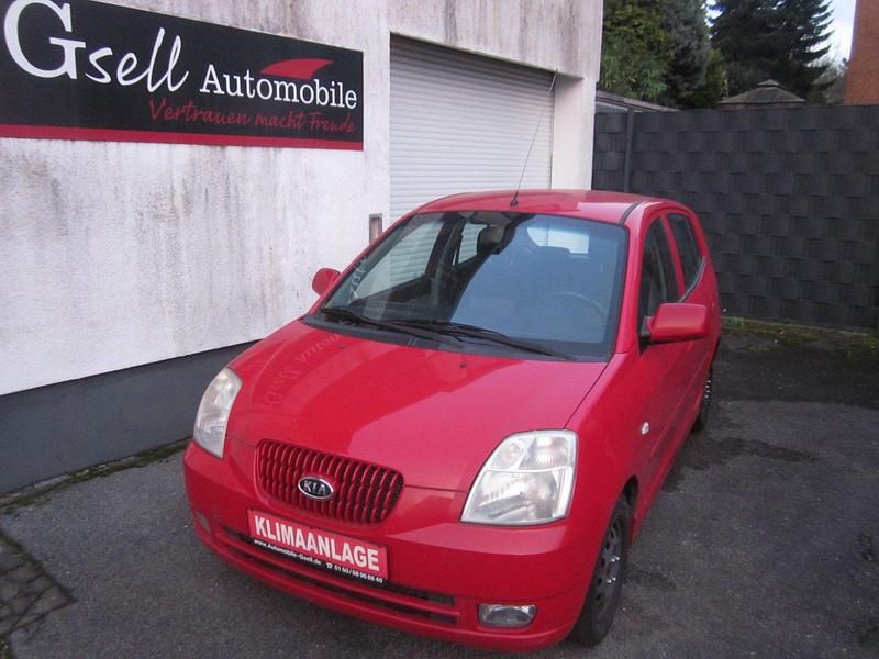 Rot Gebraucht 2007 Kia Picanto EX Kleinwagen | 1.599 € (Fairer Preis) - Bild 1/4