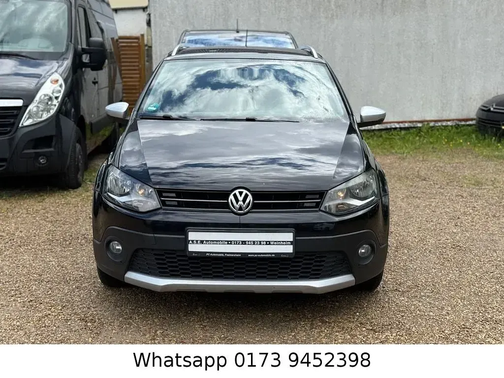 Gebraucht VW Polo Cross 90 PS (66 kW) 2011 Schwarz Kleinwagen