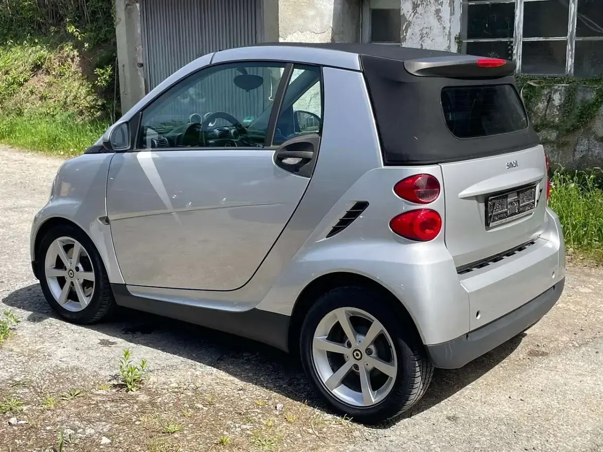 Gebraucht Smart ForTwo Cabrio 71 PS (52 kW) 2007 Tridion silber Cabrio