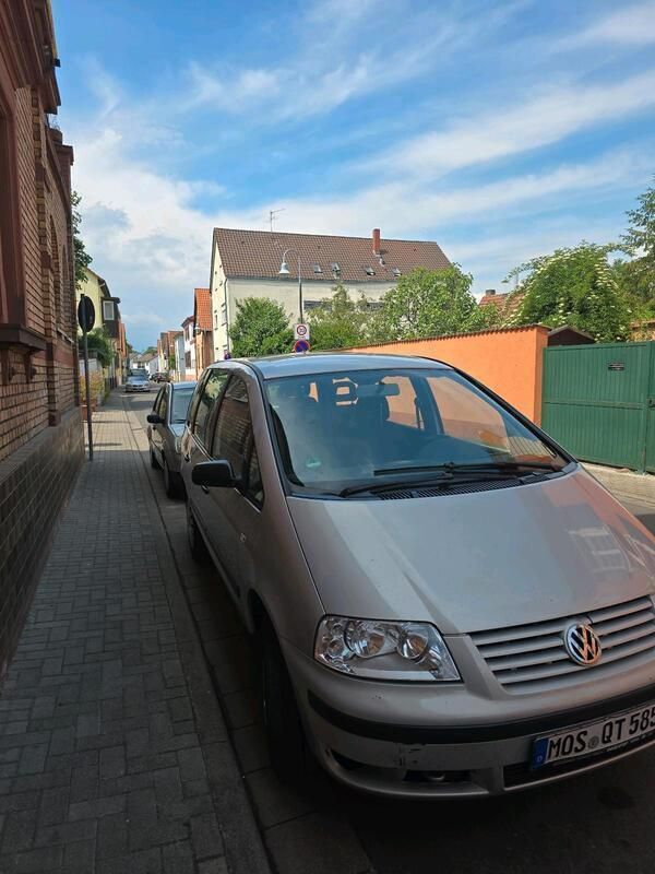Silber Gebraucht 2003 VW Sharan Van / Kleinbus | 1.000 € (Superpreis) - Bild 1/4