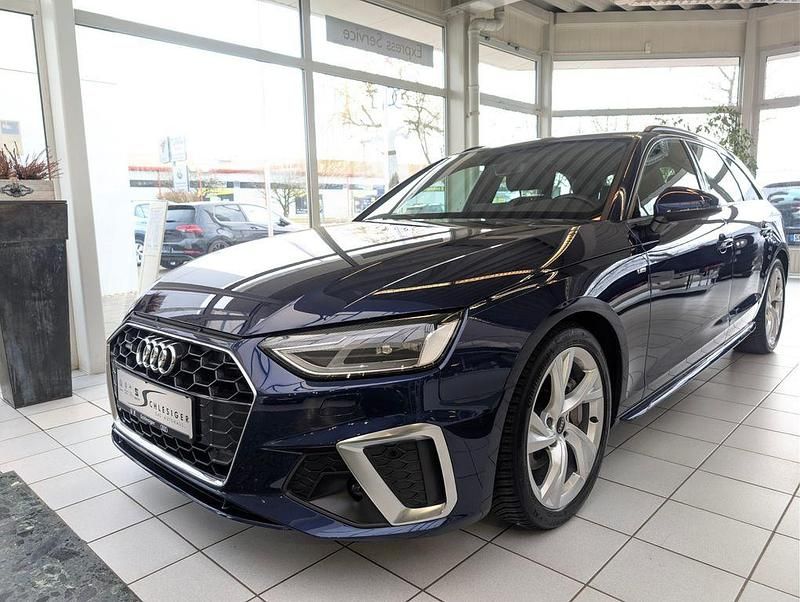 Gebraucht Audi A4 S-Line 204 PS (150 kW) 2022 Blau Kombi