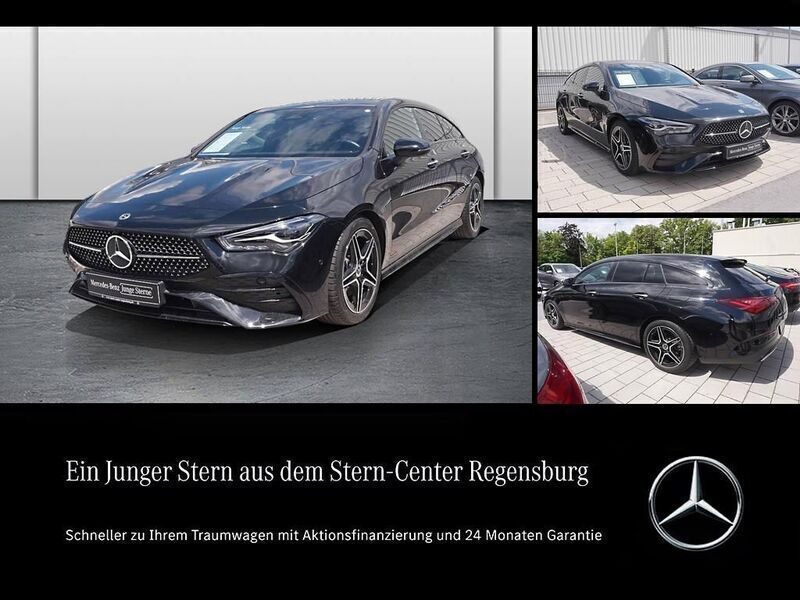 Schwarz Gebraucht 2024 Mercedes CLA200 Shooting Brake Premium Kombi | 34.289 € (Fairer Preis) - Bild 1/4