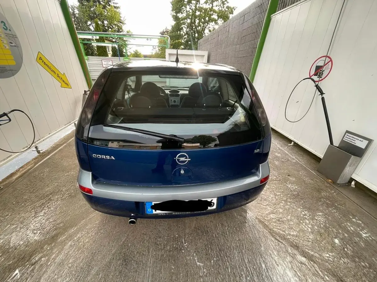 Gebraucht Opel Corsa 75 PS (55 kW) 2003 Blau Kleinwagen