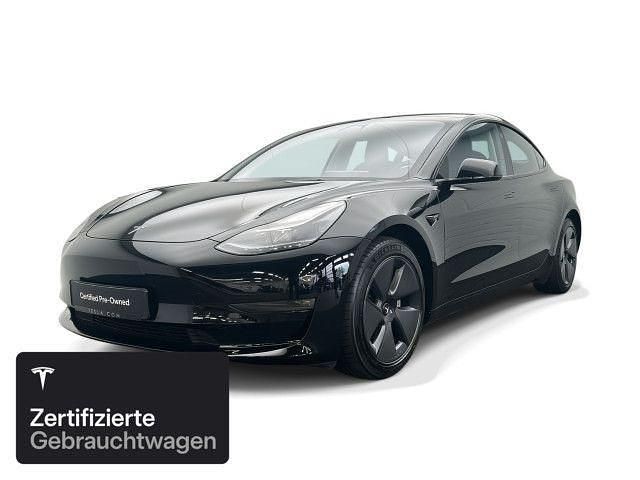 Schwarz Gebraucht 2022 Tesla Model 3 Long Range AWD Limousine | 26.700 € (Fairer Preis) - Bild 1/4