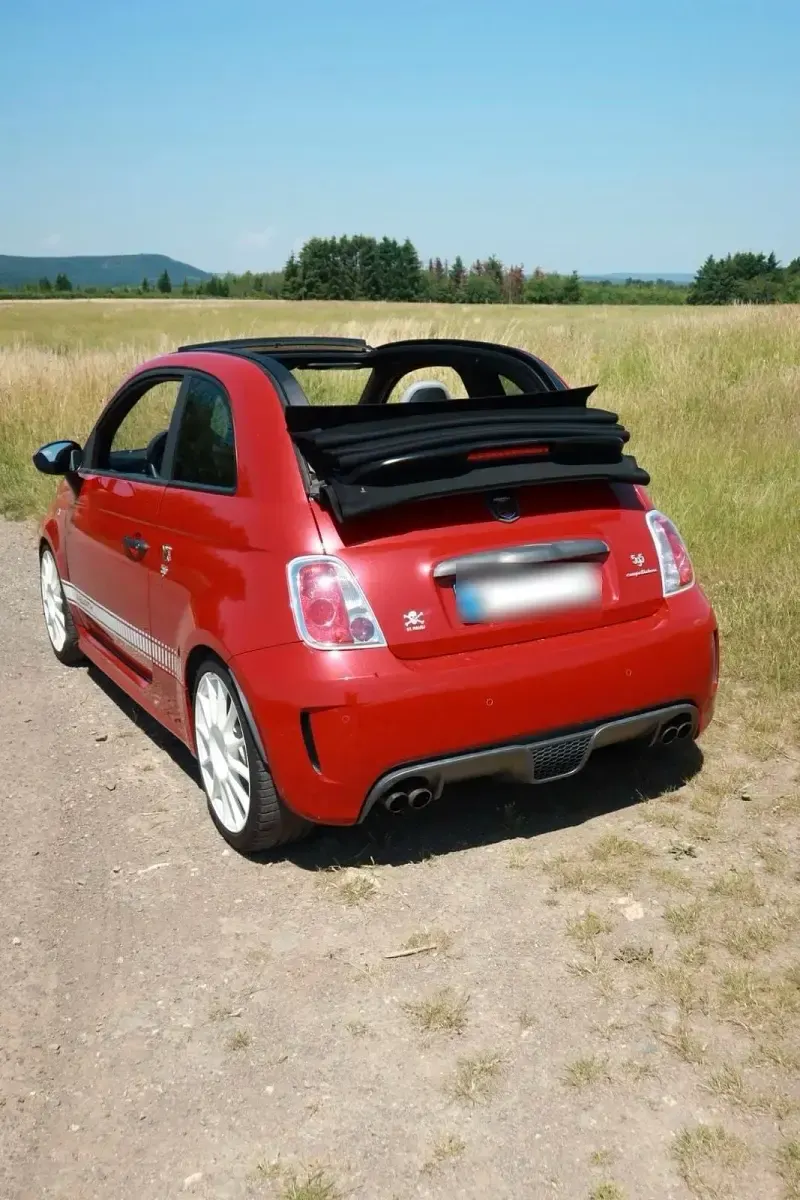 Gebraucht Fiat 500C Abarth 179 PS (131 kW) 2015 Rot Cabrio