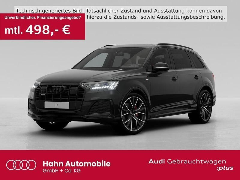 Mythosschwarz metallic Gebraucht 2023 Audi Q7 Competition SUV | 71.930 € (Fairer Preis) - Bild 1/3