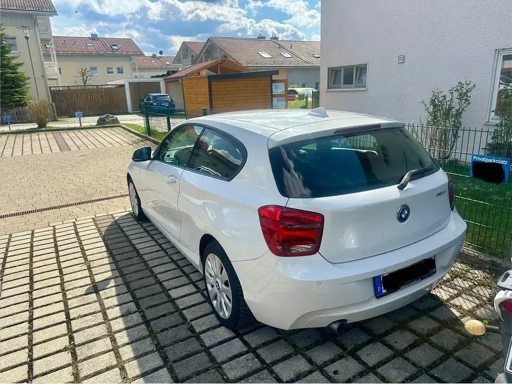 Usata BMW 116 116 CV (85 kW) 2013 Bianco Utilitaria