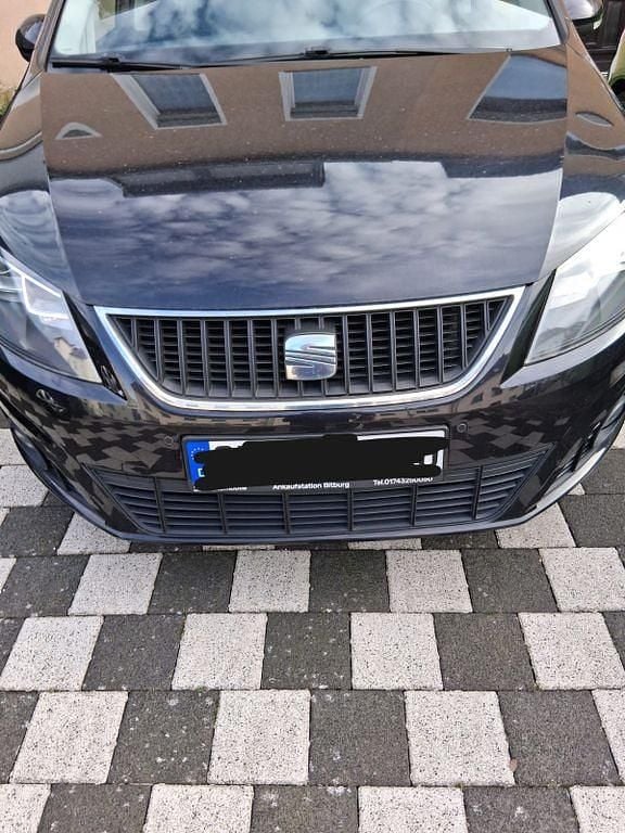 Gebraucht Seat Alhambra Style 150 PS (110 kW) 2014 Schwarz Van / Kleinbus