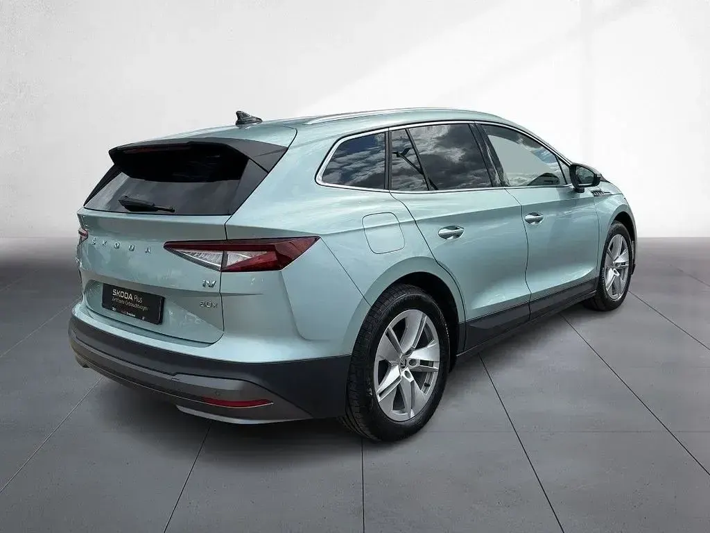 Gebraucht Skoda Enyaq iV 194 kW (265 PS) 2023 H6 arctic silber metallic SUV