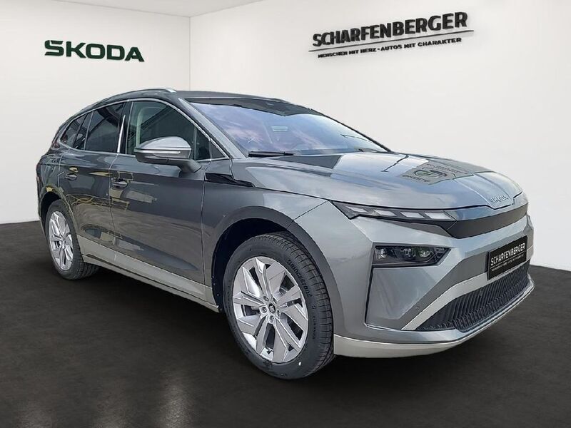 Gebraucht Skoda Enyaq iV Loft 131 kW (179 PS) 2025 Graphitgrau metallic SUV