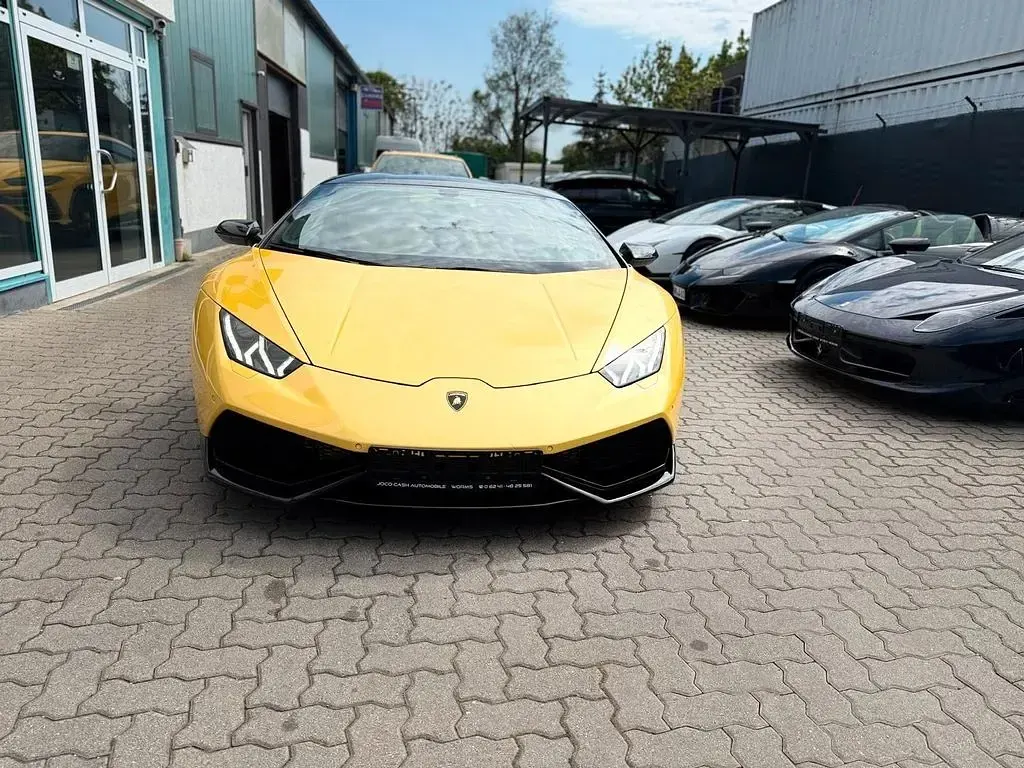 Gebraucht Lamborghini Huracán 610 PS (448 kW) 2015 Giallo midas Coupé
