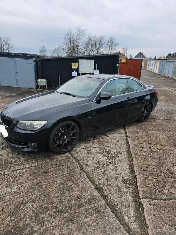Schwarz Gebraucht 2011 BMW 325 Cabriolet Cabrio | 12.000 € (Superpreis) - Bild 1/4
