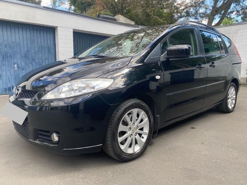 Schwarz Gebraucht 2007 Mazda 5 Exclusive Van / Kleinbus | 1.890 € (Guter Preis) - Bild 1/4