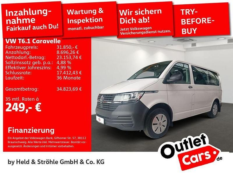 Weiß Gebraucht 2022 VW T6.1 Trendline Van | 31.850 € (Fairer Preis) - Bild 1/3