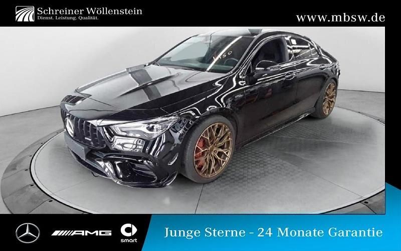 Kosmosschwarz Gebraucht 2024 Mercedes CLA45 AMG AMG Coupé | 61.490 € (Fairer Preis) - Bild 1/4