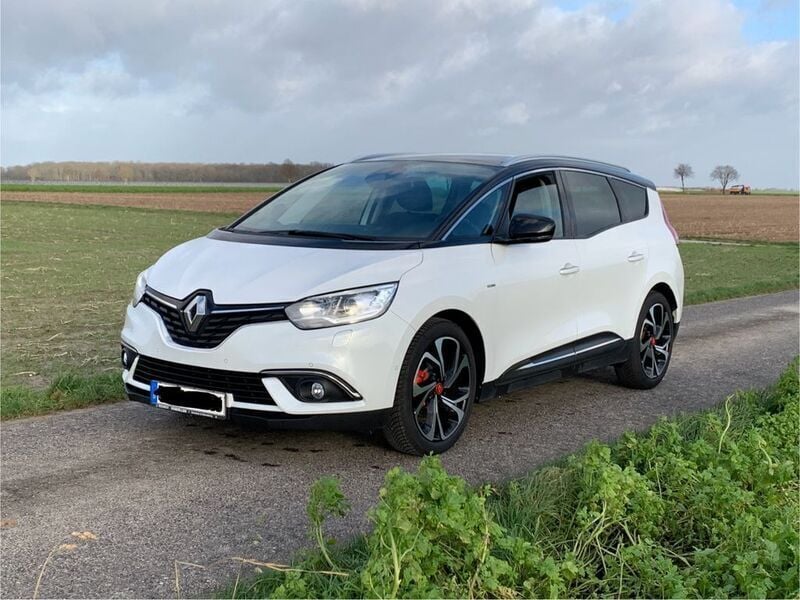Weiß Gebraucht 2019 Renault Grand Scénic IV Bose Edition Van / Kleinbus | 18.200 € (Fairer Preis) - Bild 1/4