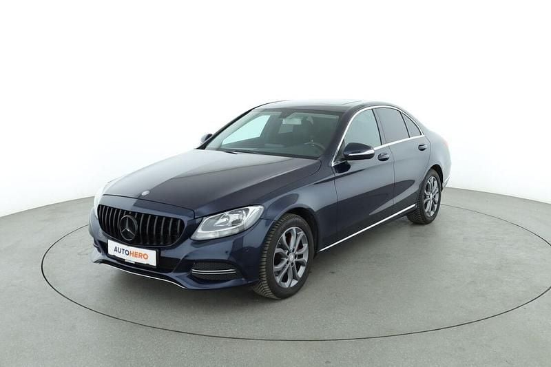 Blau Gebraucht 2014 Mercedes C200 Avantgarde Limousine | 17.940 € (Fairer Preis) - Bild 1/3