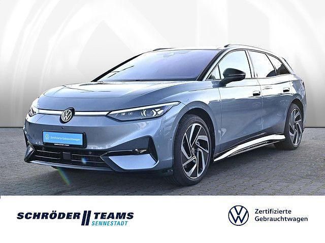 Blau Gebraucht 2024 VW ID.7 Pro Kombi | 47.990 € - Bild 1/4