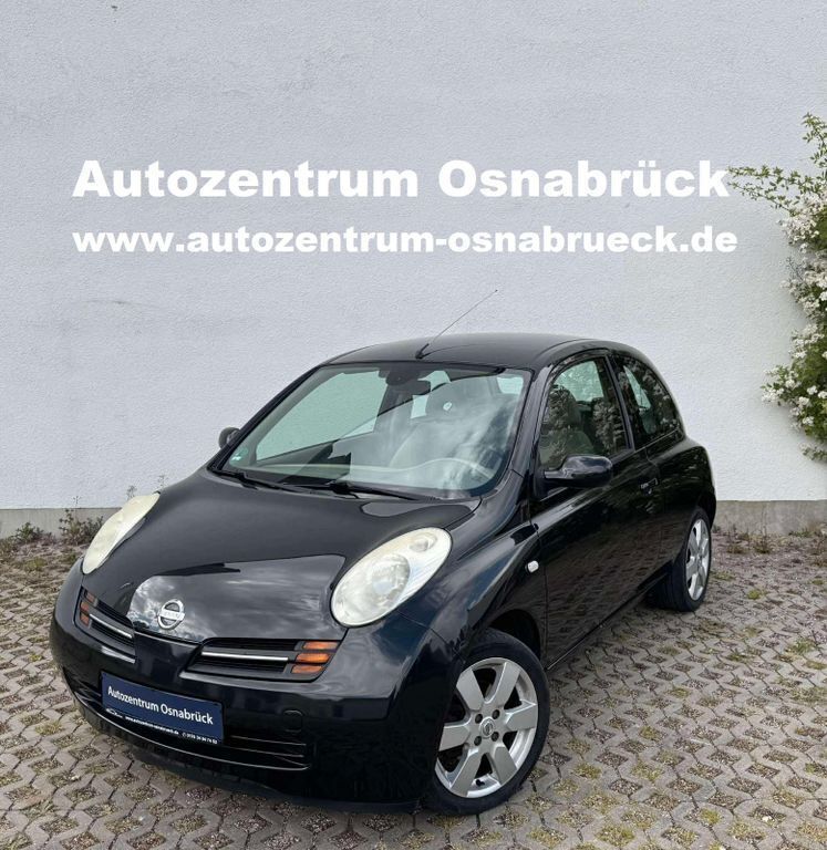 Schwarz Gebraucht 2004 Nissan Micra City Kleinwagen | 2.990 € (Teuer) - Bild 1/4