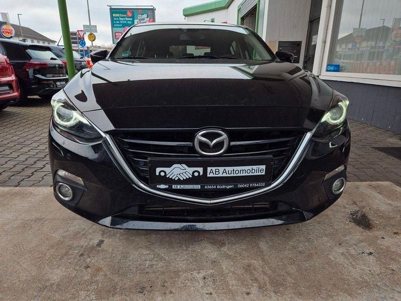 Gebraucht Mazda 3 Sports-Line 150 PS (110 kW) 2015 Schwarz Limousine