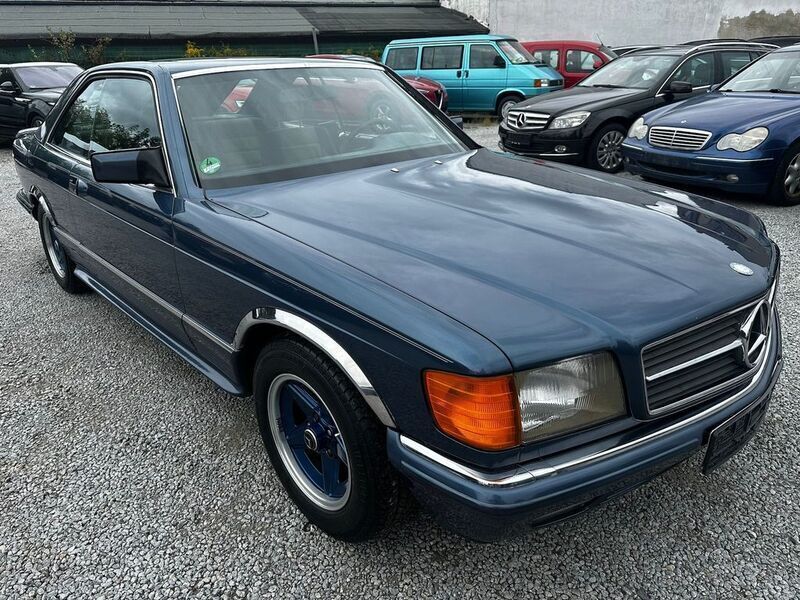 Lapisblau metallic Gebraucht 1982 Mercedes 380 Limousine | 10.950 € - Bild 1/4